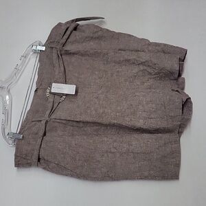 🌈NWT Additon Elle Linen Viscose Shorts Size 26